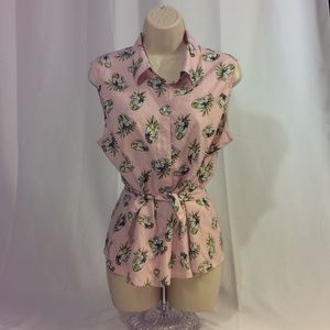 Liz Claiborne Hawaiian Top